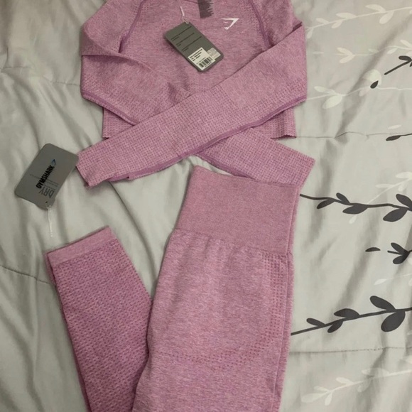 GymShark Vital Seamless Legging & Top Set - Picture 2 of 5